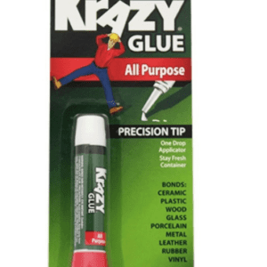 A package of krazy glue with the packaging on it.