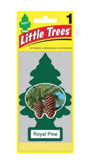 A package of little trees air freshener.