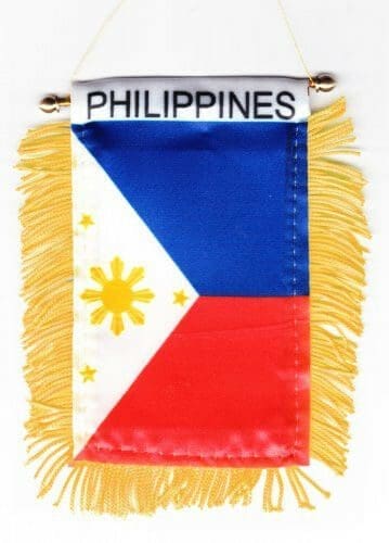 Philippines Mini Banner Flag – California Distributing