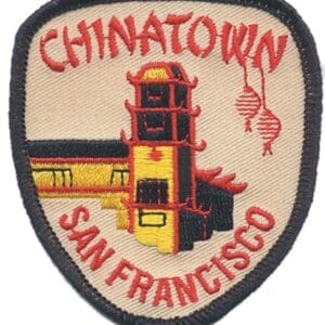 A patch of the city of chinatown in san francisco.