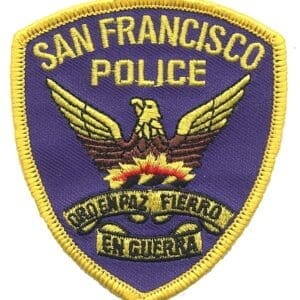 A patch of the san francisco police department.