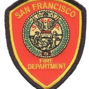 A patch of the san francisco fire department.