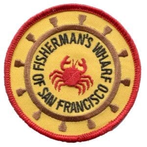 A patch of the san francisco fisherman 's wharf.