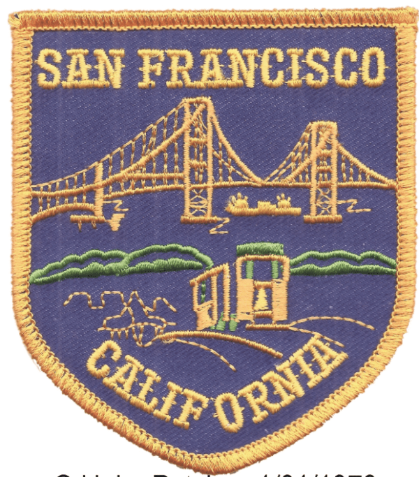 A patch of the san francisco bay area.