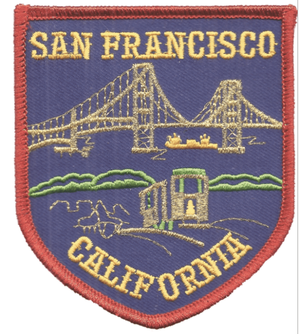 A patch of the san francisco bay area.