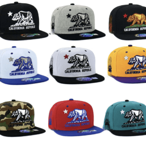 California Republic Flat Bill Snapback