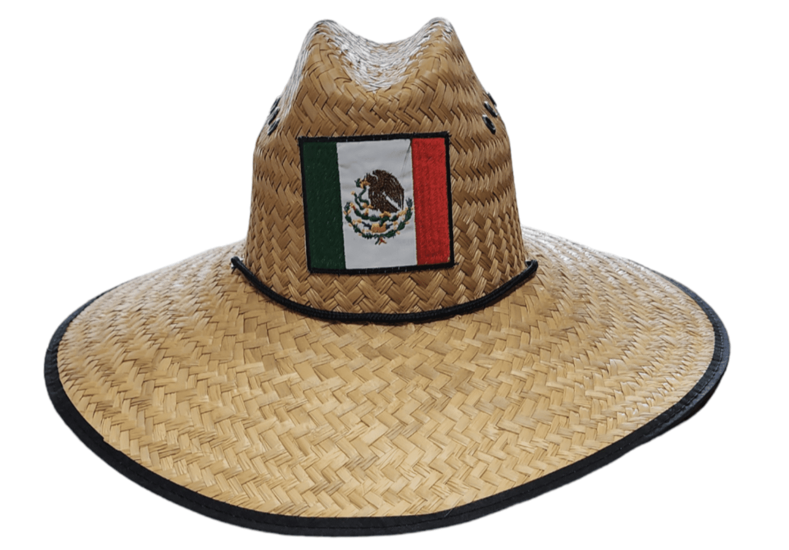 Mexico Flag Straw Hat