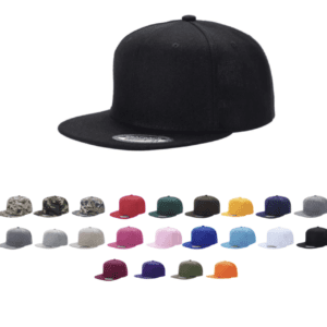 Solid Colors Flat Bill Snapback