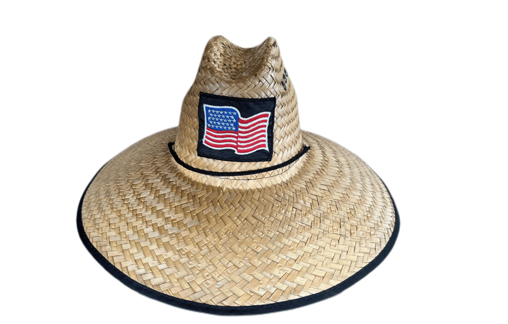 USA Flag Straw Hat