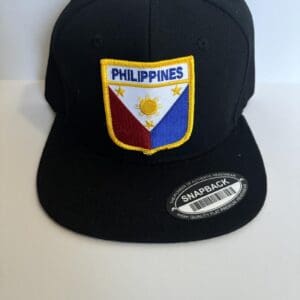 Philippines Shield Snapback Cap