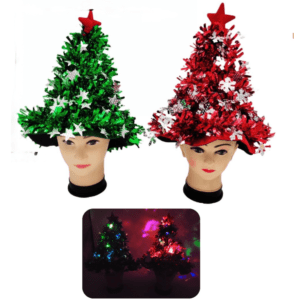 Kids Light Up Christmas Tree Hat