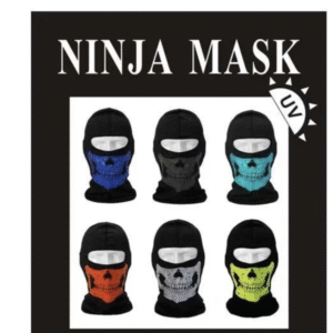 Skeleton Black Ninja Mask